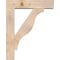 Ekena Millwork Funston Block Smooth Bracket w/ Offset Brace, Douglas Fir, 7 1/2"W x 32"D x 40"H BKT0806X32X40FST05SDF - alternate 4